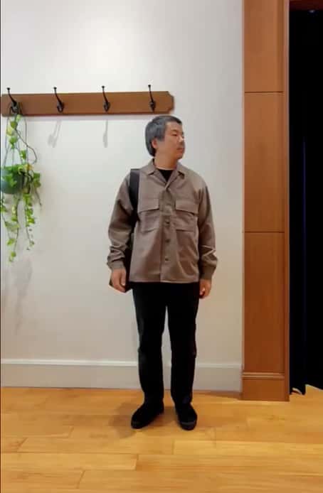 2026.01.08 ポリスエードシャツブルゾンのカジュアルコーデ サムネイル画像