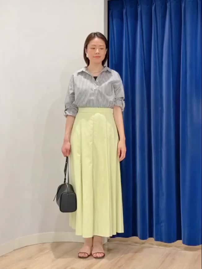 2025.08.03 シャツ☓ロングスカートコーデ サムネイル画像