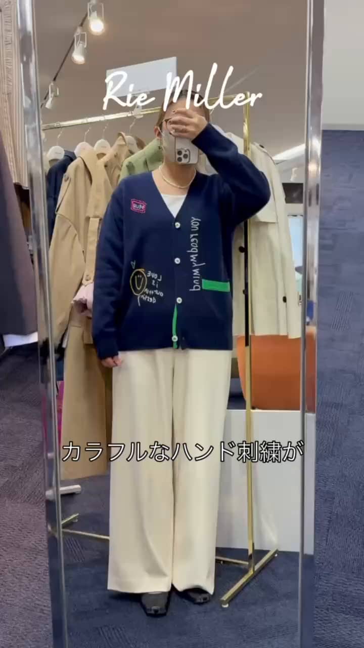 2025.12.07 ハンド刺繍カーディガン サムネイル画像