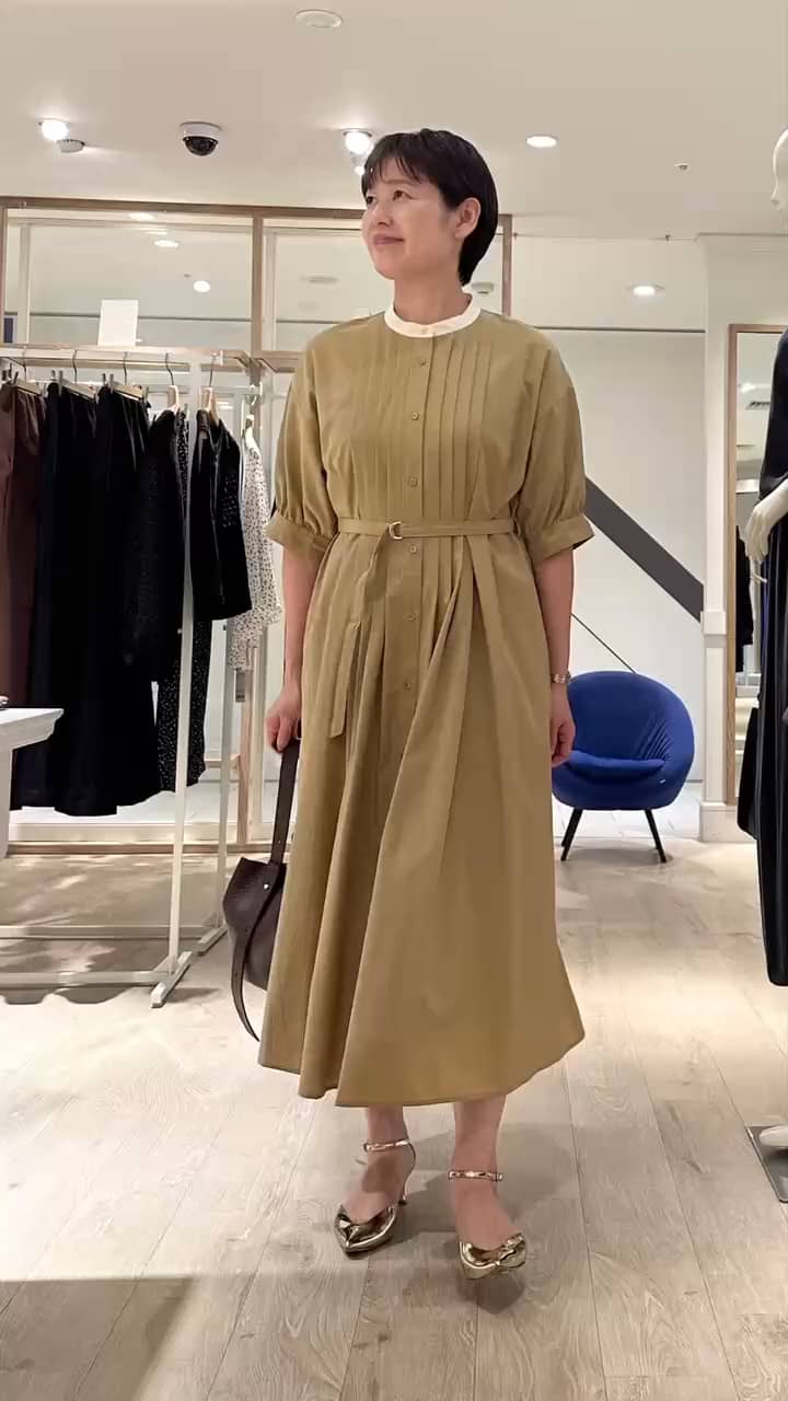 2025.11.19 タックシャツワンピース サムネイル画像