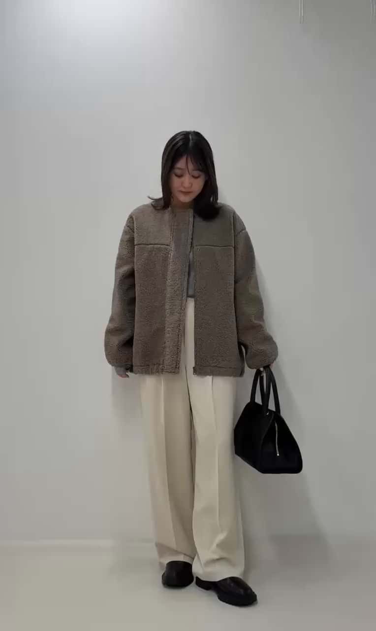2025.10.19 【ふわっと軽くてあったかい♡ ボアコートで冬の抜け感コーデ】 サムネイル画像