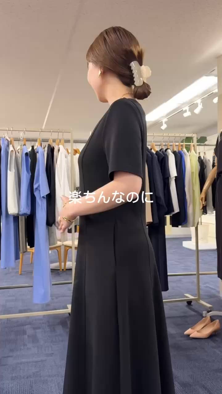 2025.06.01 楽ちんなのに着痩せ見えワンピース❣️ サムネイル画像