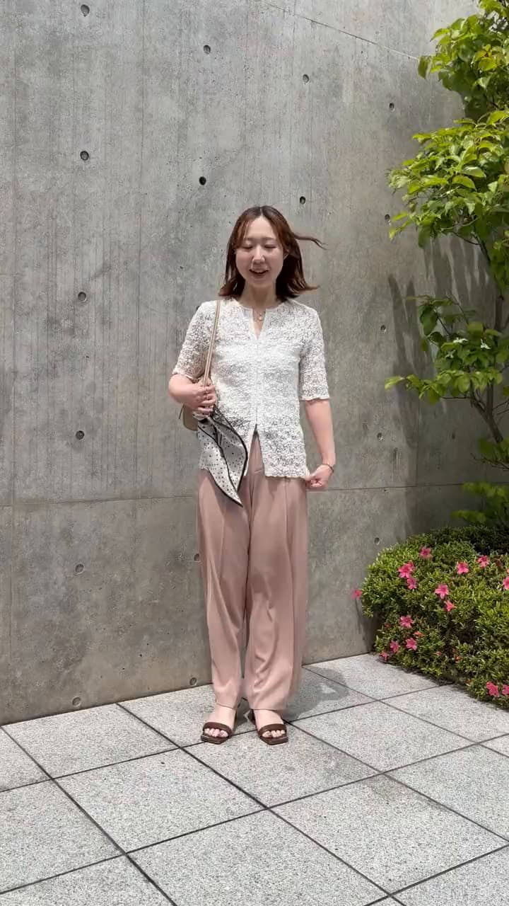 2026.05.04 レース×ピンクワイドパンツ💕 サムネイル画像