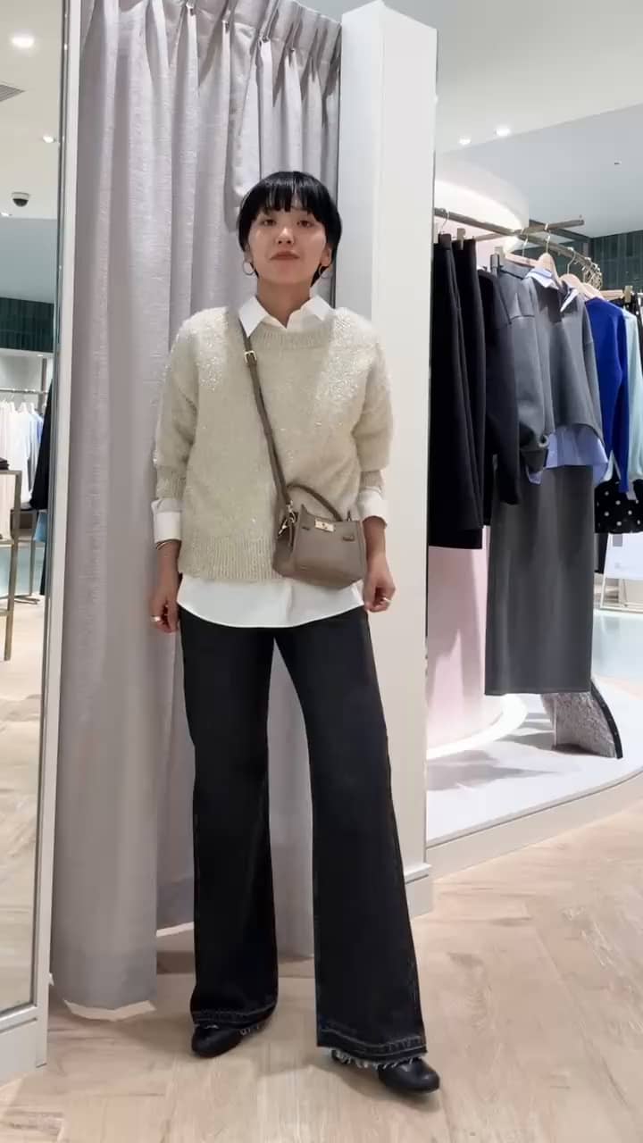 2025.10.23 ラメカーディガンコーディネート✨ サムネイル画像