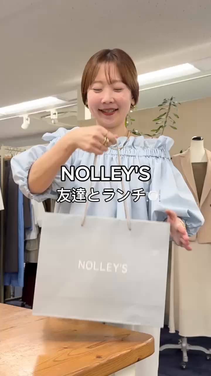 nolleys リラックス サテン 長袖 Tブラウス　ノーリーズ ノーリーズ NOLLEY'S リラックスサテン長袖Tブラウス （ブラック